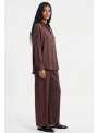 Pantalòn Art Love, de tejido fluido. Orena