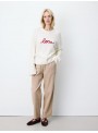 Sueter Grace & Mila, de punto con texto. Aubin