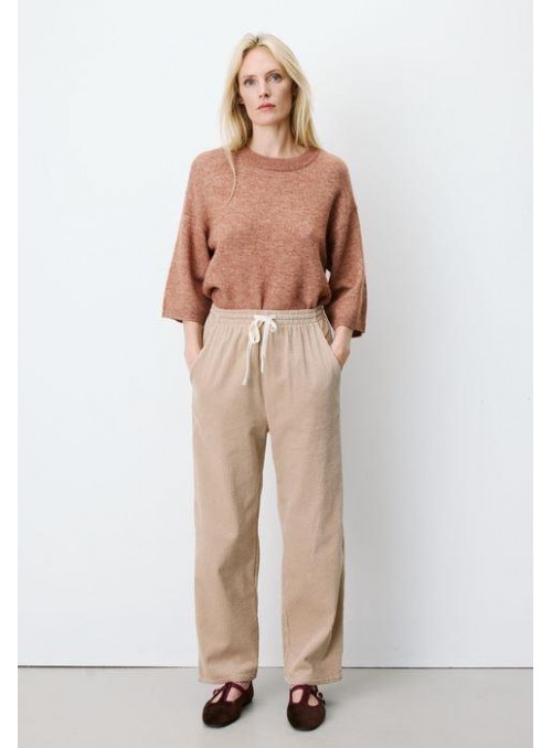 PAntalòn Grace &amp; Mila, de pana en beige. Liberty