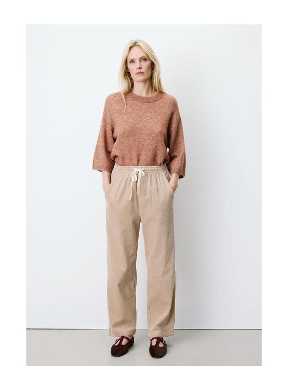 PAntalòn Grace & Mila, de pana en beige. Liberty