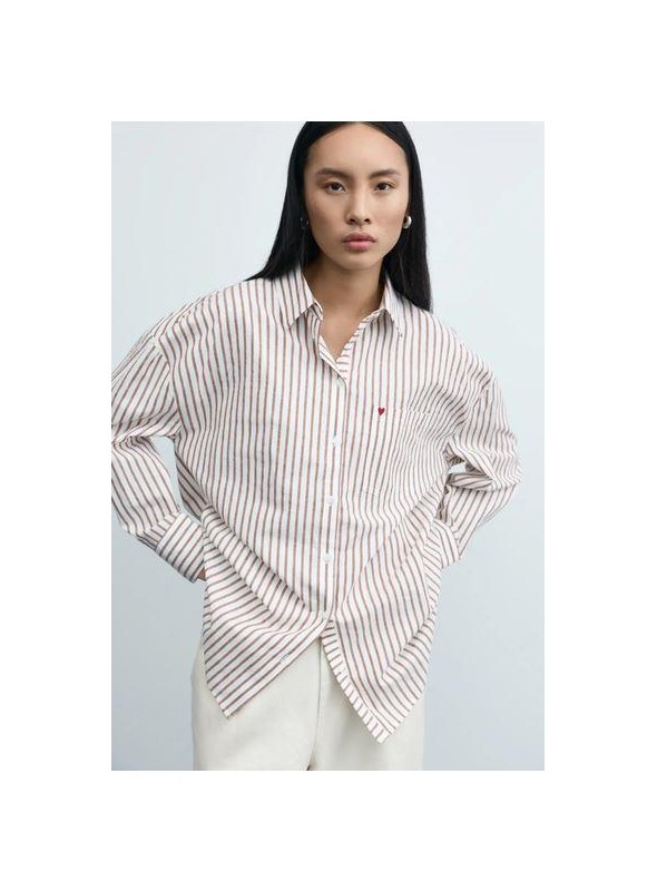 Blusa Vila, camisera con rayas. 14117030 Vidrisa