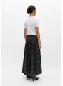 Falda Object, larga con cuadros. Objdiena