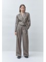 Pantalòn de Suncoo, de cuadros en beige. Junior