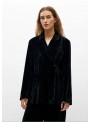Blazer Vila, de terciopelo plisado. 23050486 Objminna
