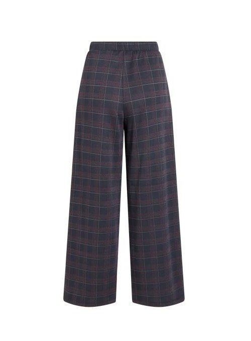 Pantalòn Vila, en marino con cuadros. 14120934 Vijaquard