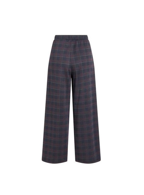 Pantalòn Vila, en marino con cuadros. 14120934 Vijaquard