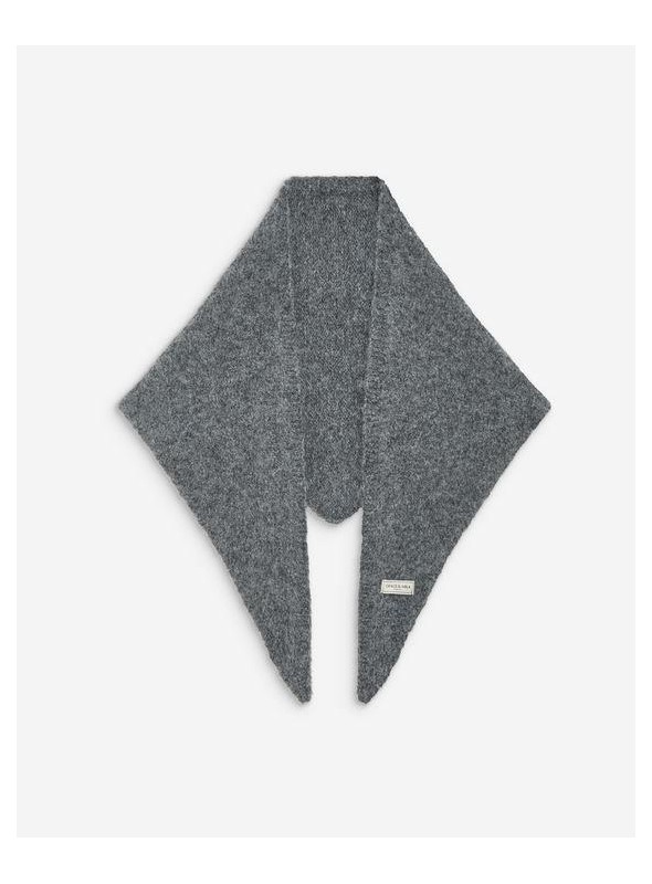 Bufanda Grace & Mila, de punto en gris. Bonnie