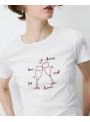 Camsieta Grace & Mila, de manga corta con print. Bubble