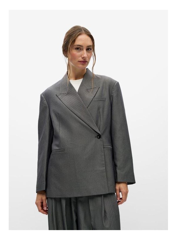 Blazer Object, de sastreria en gris. 23050088 Objnoami