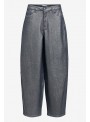 Jean Object, corte barrel con brillo. 23050593 Objmoji