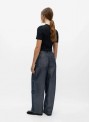 Jean Object, corte barrel con brillo. 23050593 Objmoji