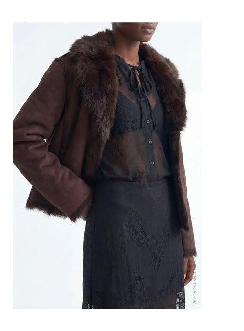 Chaqueta Vila, de pelo reversible. 14119513 Vilegusta