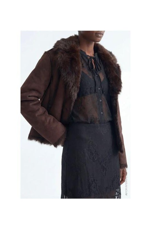 Chaqueta Vila, de pelo reversible. 14119513 Vilegusta